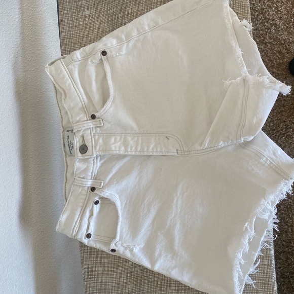 Abercrombie & Fitch Pants - Abercrombie & Fitch curve love high rise dad shorts